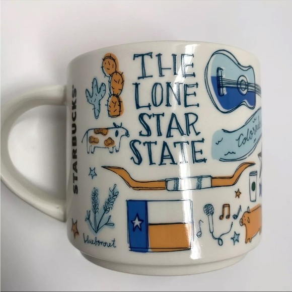 Starbucks 14-Ounce Bean There Texas Mug Collectors Item - Picture 6 of 8